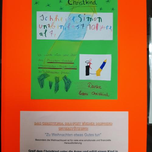 Christkindlbrief von Simon