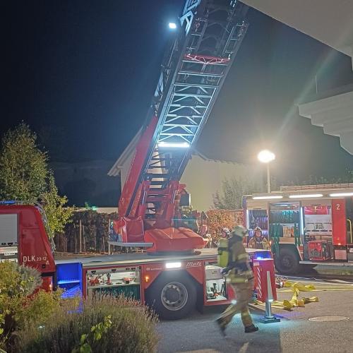 Feuerwehrübung