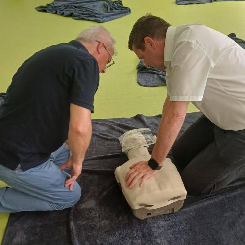 Herzdruckmassage