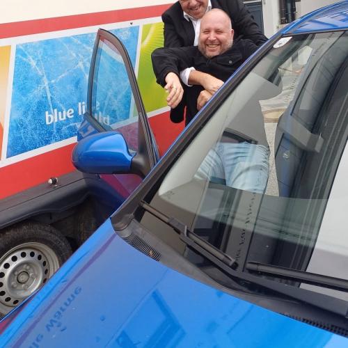 Aus dem Auto ziehen 