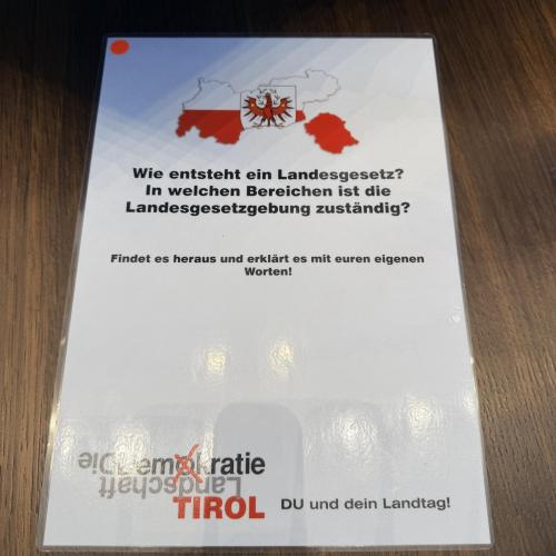 Eine Aufgabe