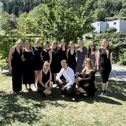 Abschlussfeier Gruppenfotos