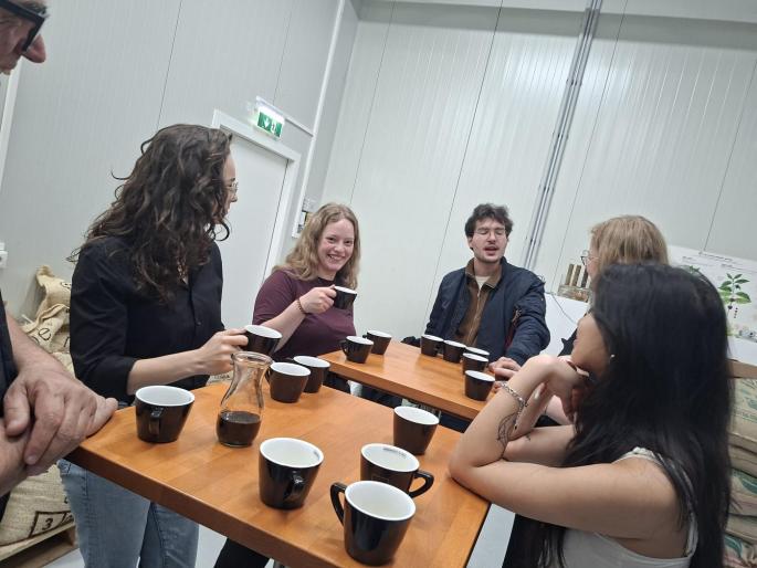 Kaffeeverkostung