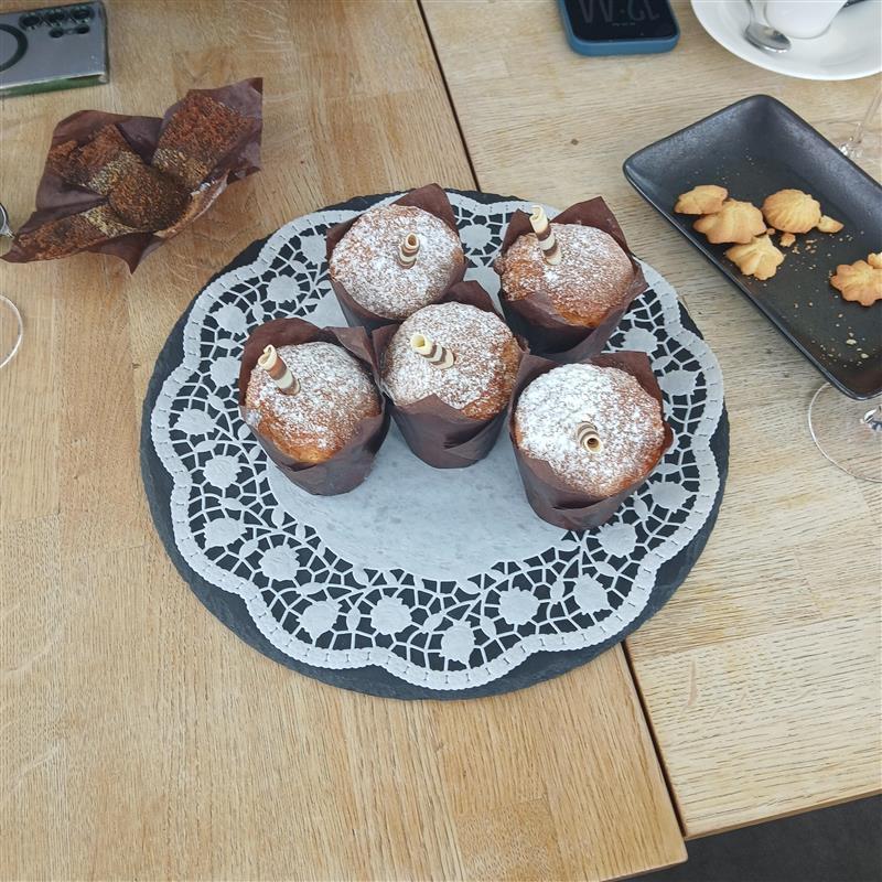 Wir wurden super verpflegt. 