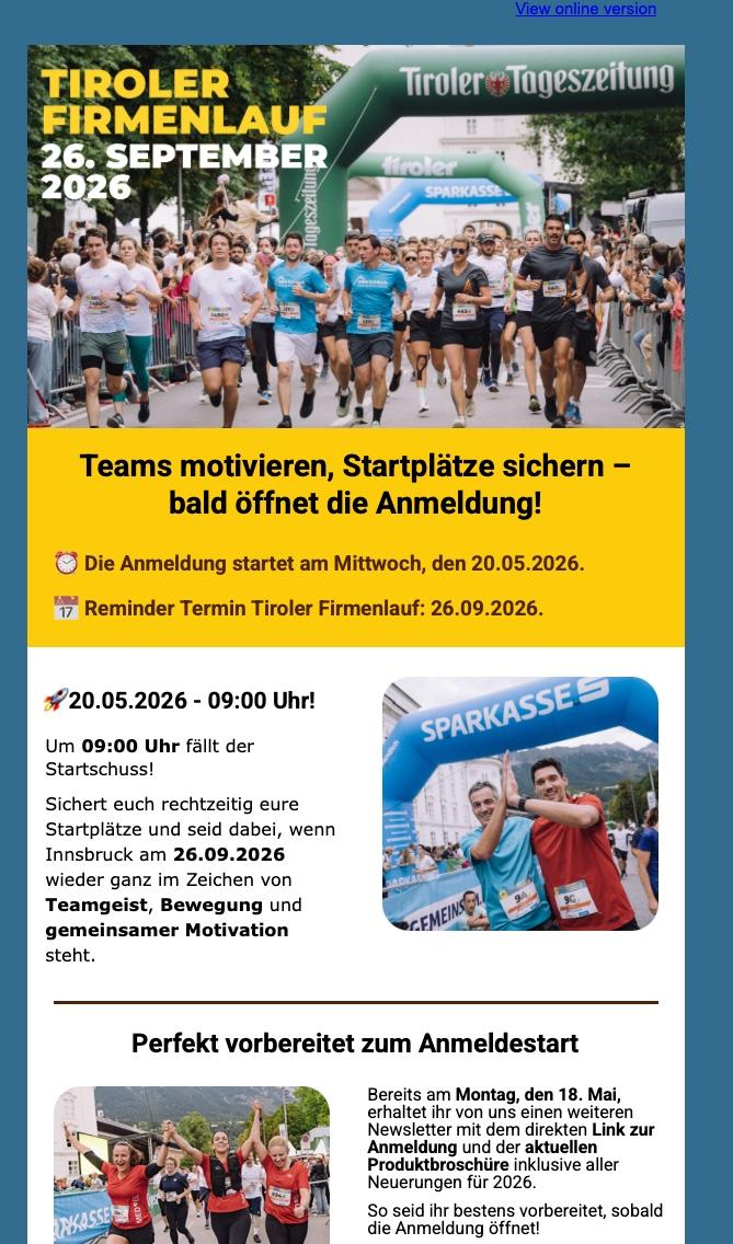 Firmenlauf
