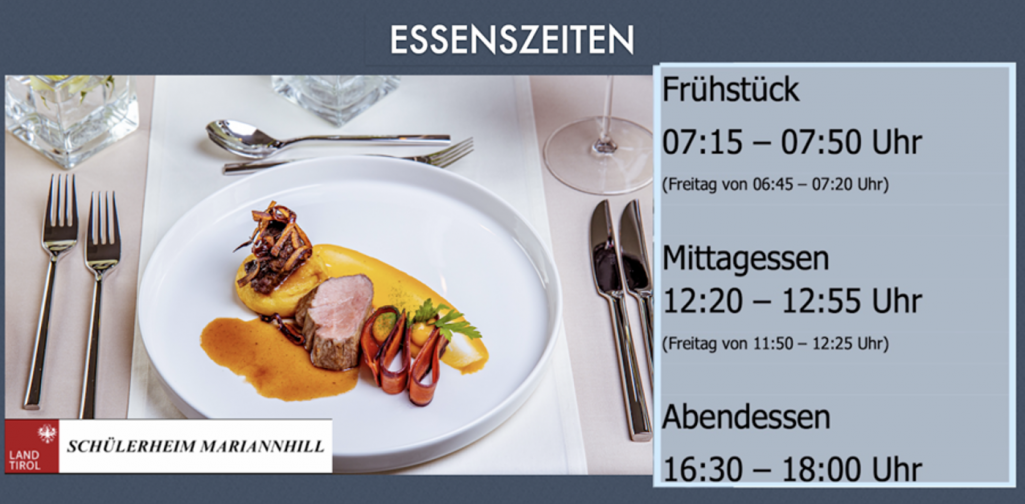 Info Essenzeiten