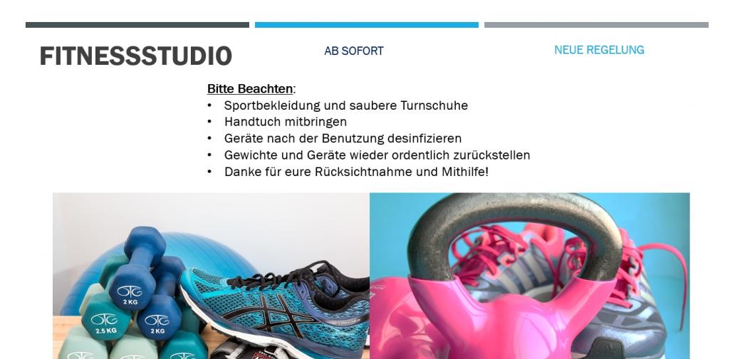 Fitnessstudio